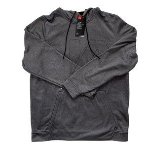 Under Armour Mens Hoodie Pullover - LARGE Hooded Sweatshirt with Fleece Lining